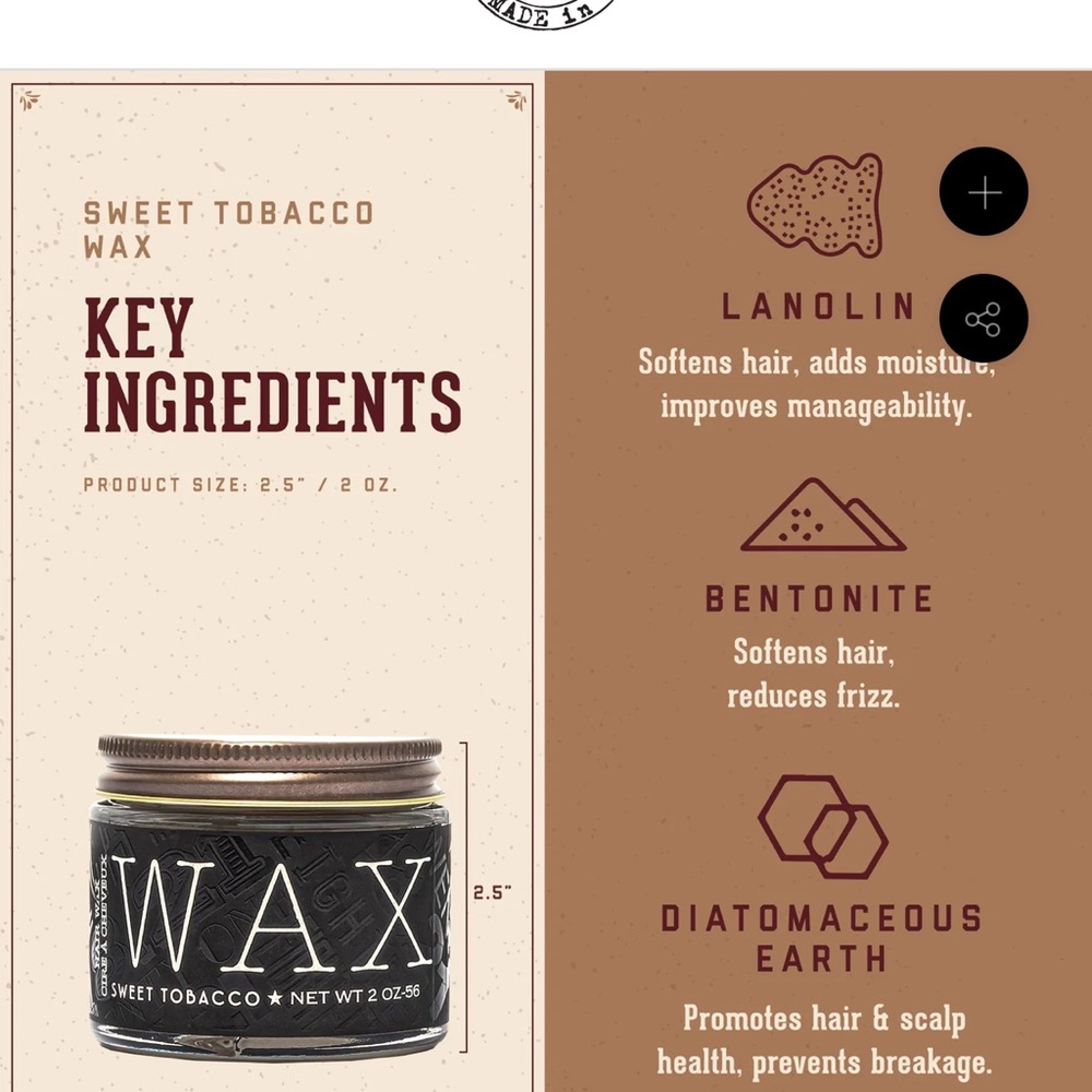 Sweet Tobacco Wax